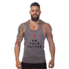 Tank Top Men Gym-shark Bodybuilding and Fitness